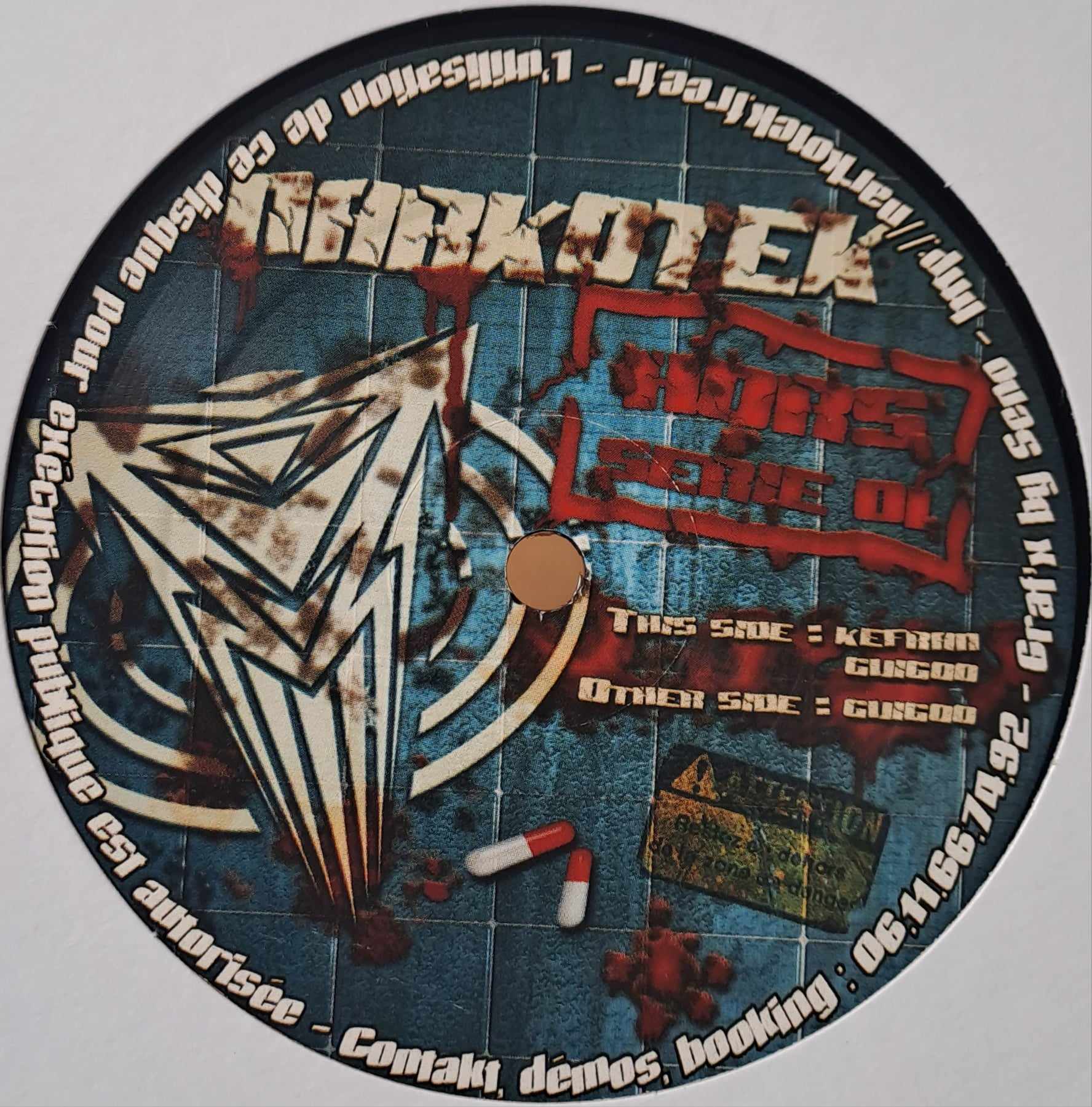 Narkotek HS 01 - vinyle freetekno